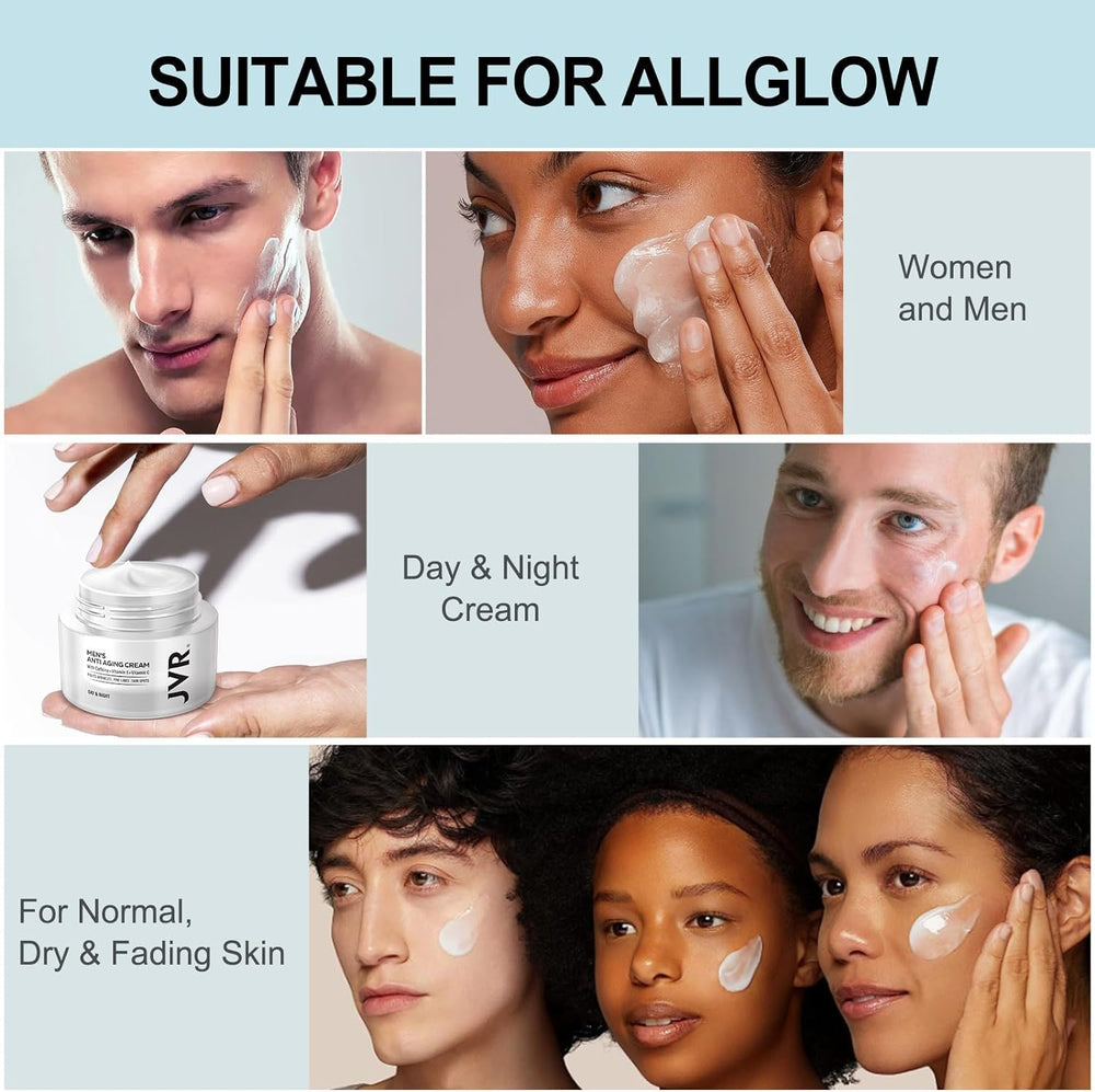 JVR tightens and firms skin through hydration and ingredients