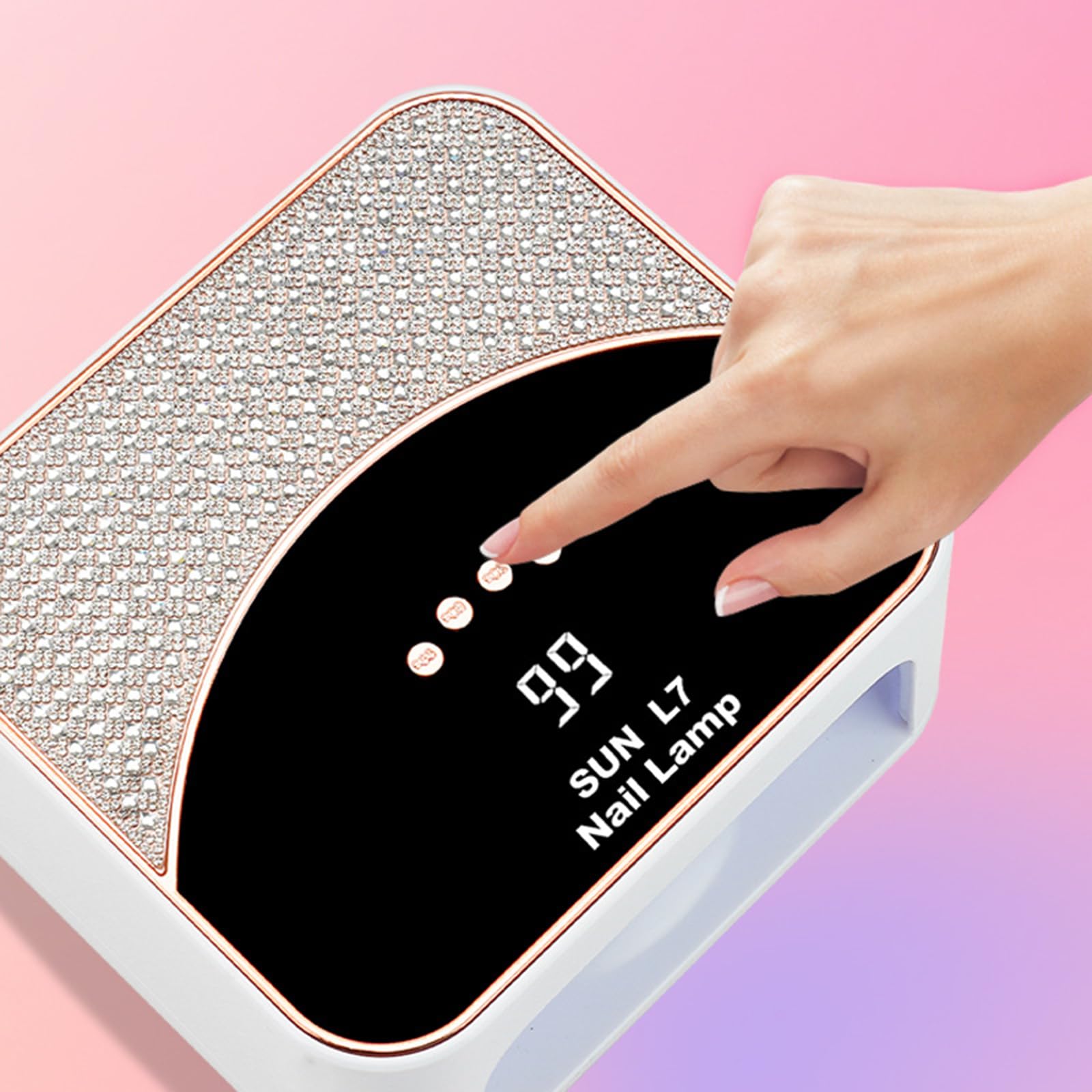 JYDFYP automatic infrared sensor enables hands-free curing.