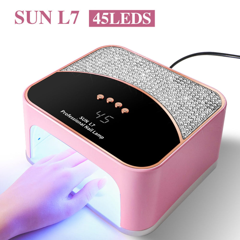 JYDFYP removable-base nail lamp shows easy cleaning and maintenance.