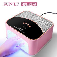 JYDFYP removable-base nail lamp shows easy cleaning and maintenance.