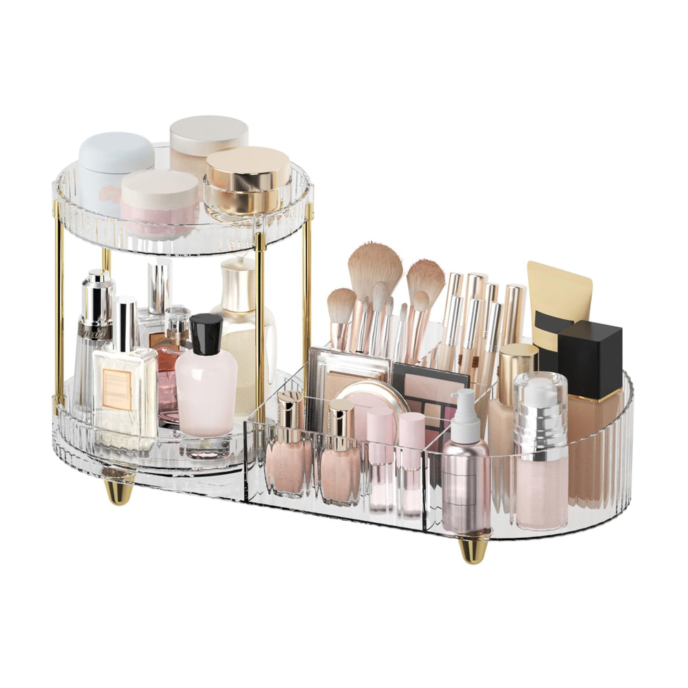 Jywantful organizador giratorio de maquillaje y perfumes con rotación 360 para acceso rápido