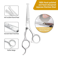 K KaCaKaCa lightweight ergonomic design shown in hand for long, comfortable trimming.
