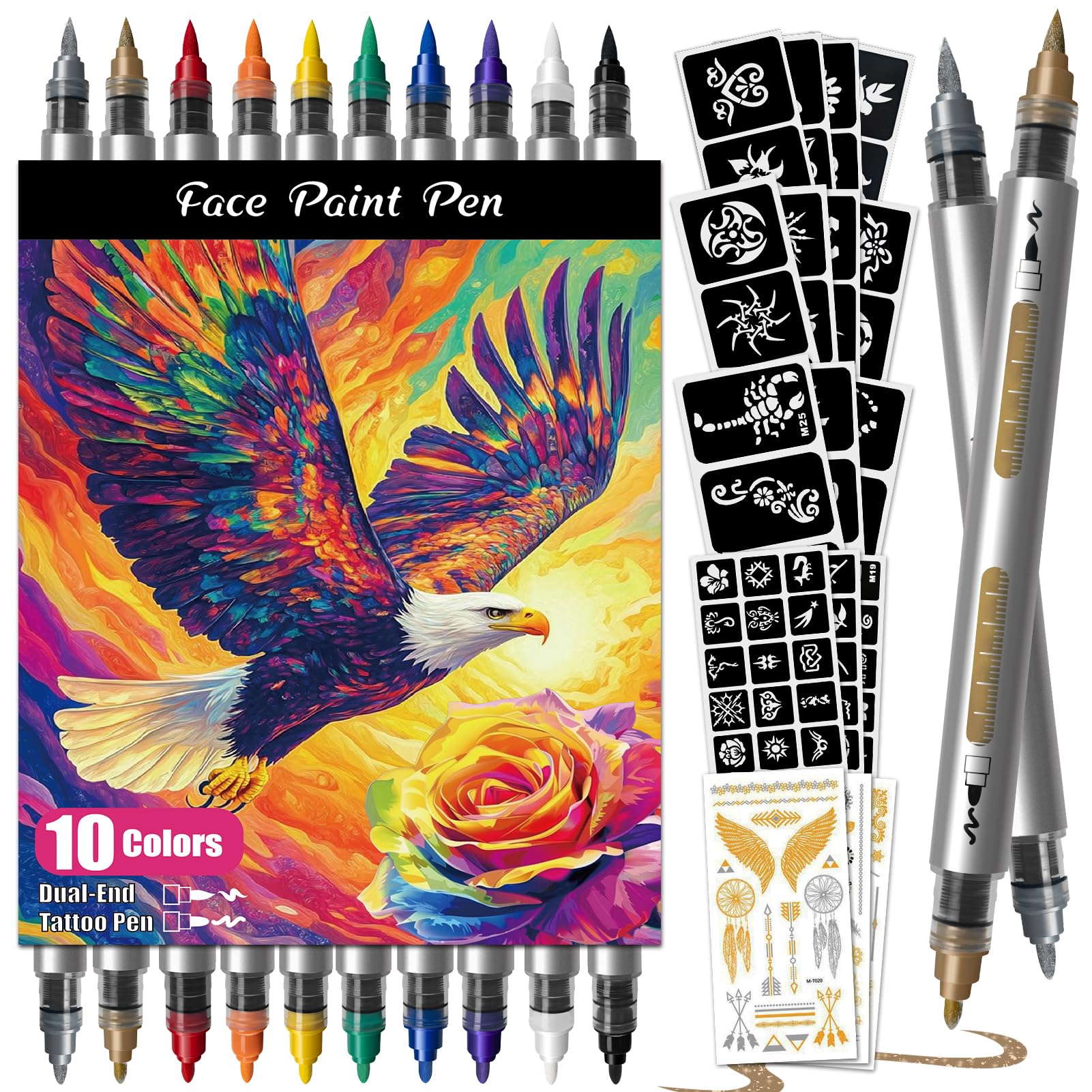 K KERNOWO dual-end marker with visible ink for precise color planning during design