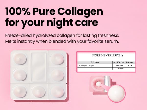 K-SECRET Seoul 1988 collagen ball dissolves in serum to deliver instant hydrating care