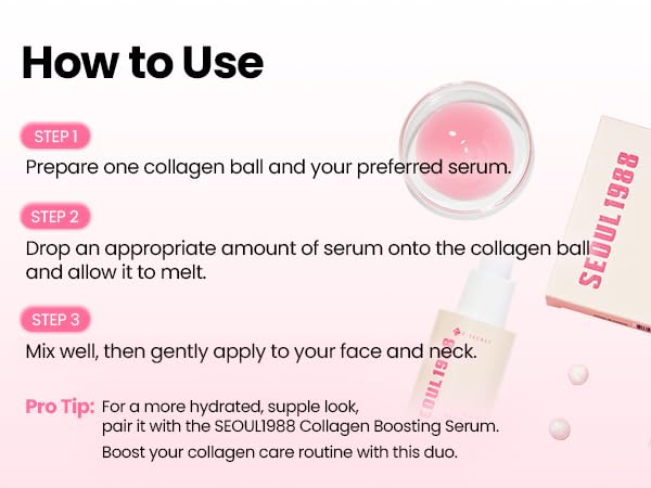 K-SECRET Seoul 1988 collagen ball helps nightly moisturization for nourished, refreshed skin