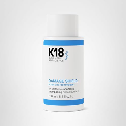 K18 Damage Shield peptide-benefits-label underscores K18PEPTIDE benefits.
