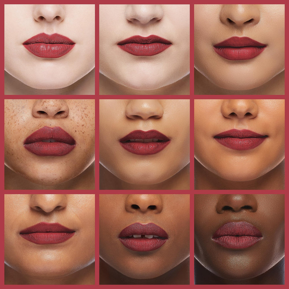 K7L lipsilk matte crayon texture closeup for silky finish
