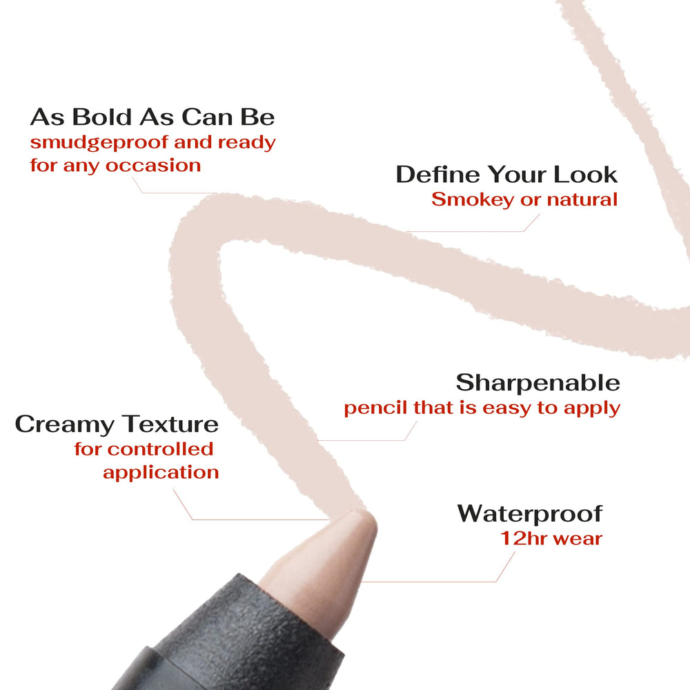 K7L Nude Eyeliner waterproof formula withstands sweat and humidity while staying comfortable