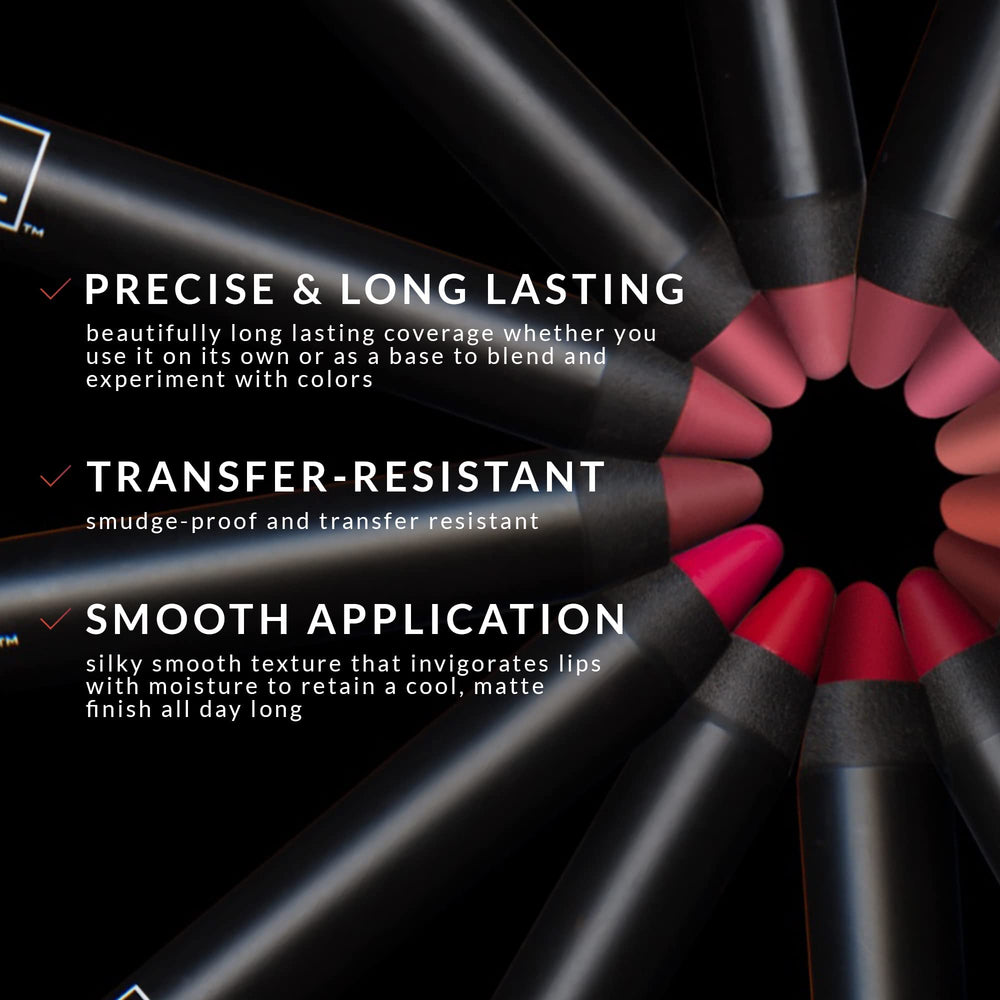 K7L precise lip crayon application outlining lips