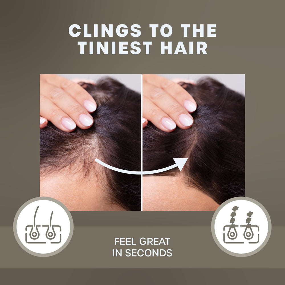 KAAL Hair Fiber Refill Pack day-long-coverage reflects lasting look during daily activities.