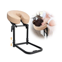 KAAMOS massage headrest under-mattress enabling in-bed massage positioning