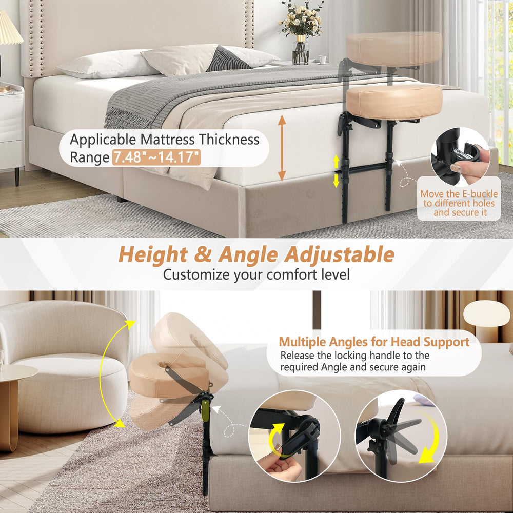 KAAMOS multifunction head rest supports sleeping and recovery in bed or table