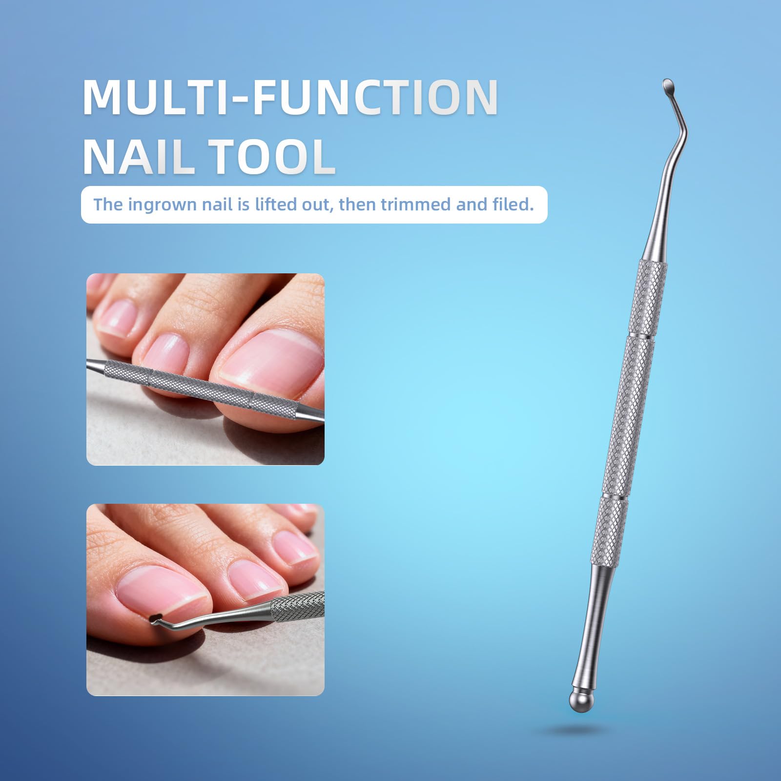 Kaasage nail clipper dust cover protects blade when not in use.