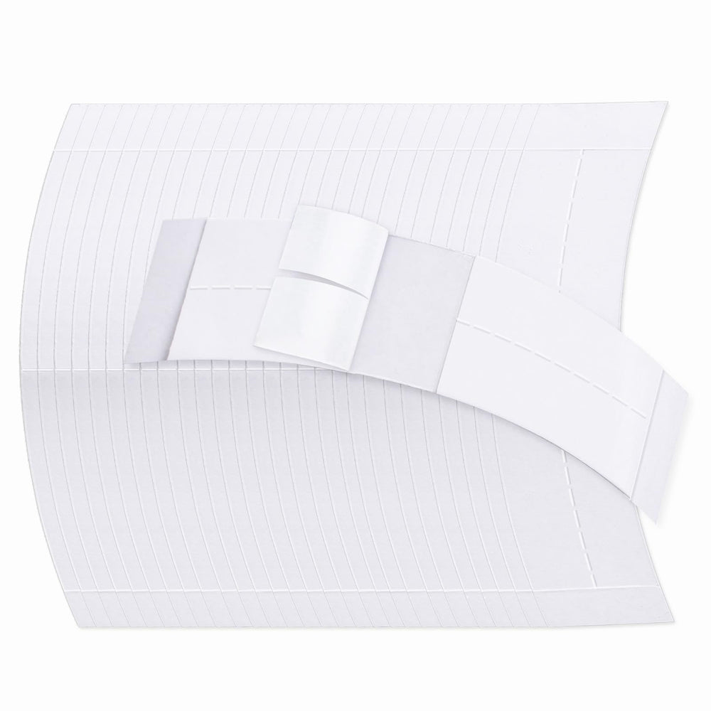 Kachanaa double-sided lace glue 48pcs white pack for secure wig wear.