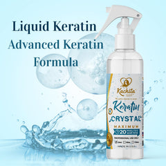 Kachita Spell Keratin Crystal Maximum atomizer enables easy, brush-free application.