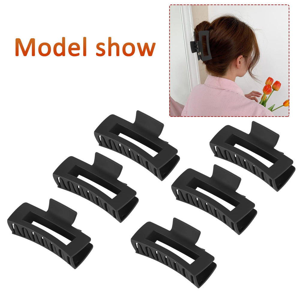 Kacmagic hair clip application demonstrates secure hold during routines.