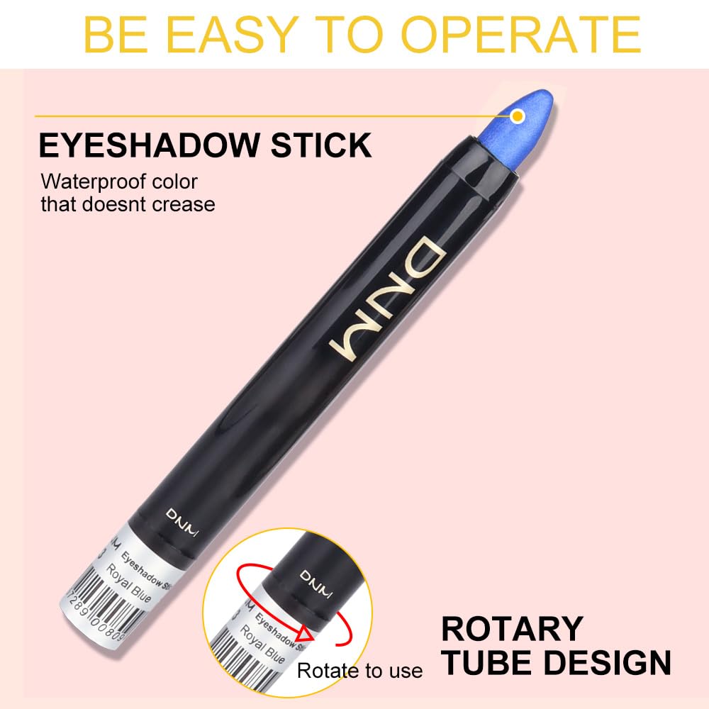 Kaely Dark Purple Shimmer stick creates smoky, defined edges
