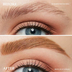 Kaely Brow Gel Auburn tint swatches show customizable shade.