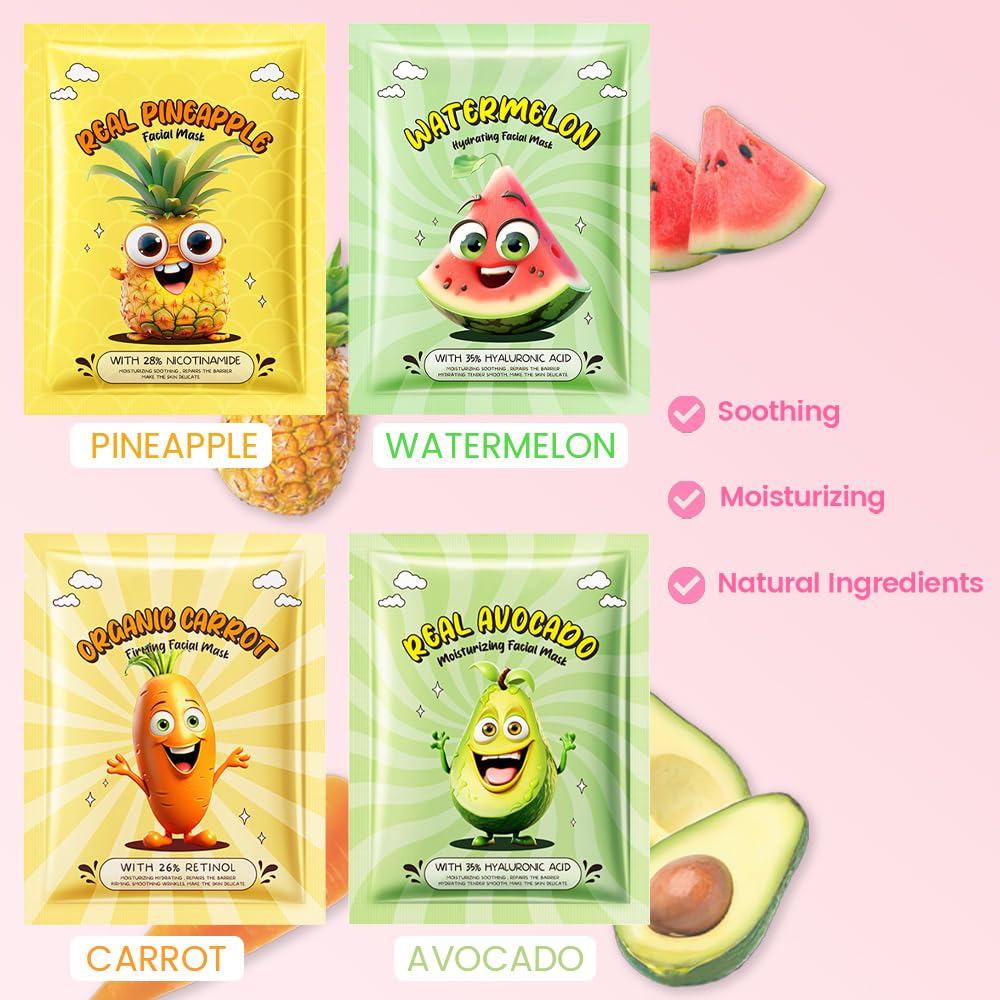 Kaely kids spa day kit display; gentle masks for fun, bonding moments