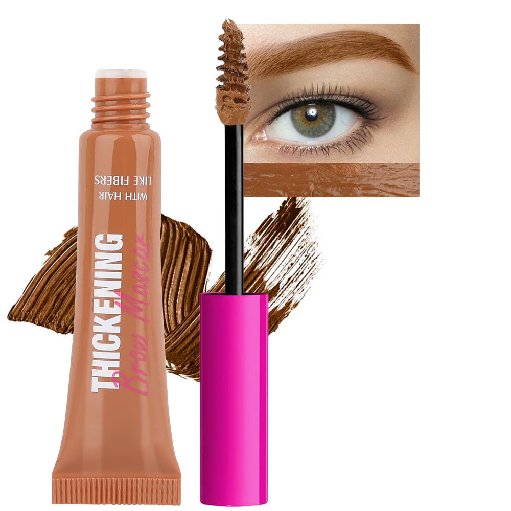 Kaely Thickening Brow Mascara closeup brush for precise natural brows.