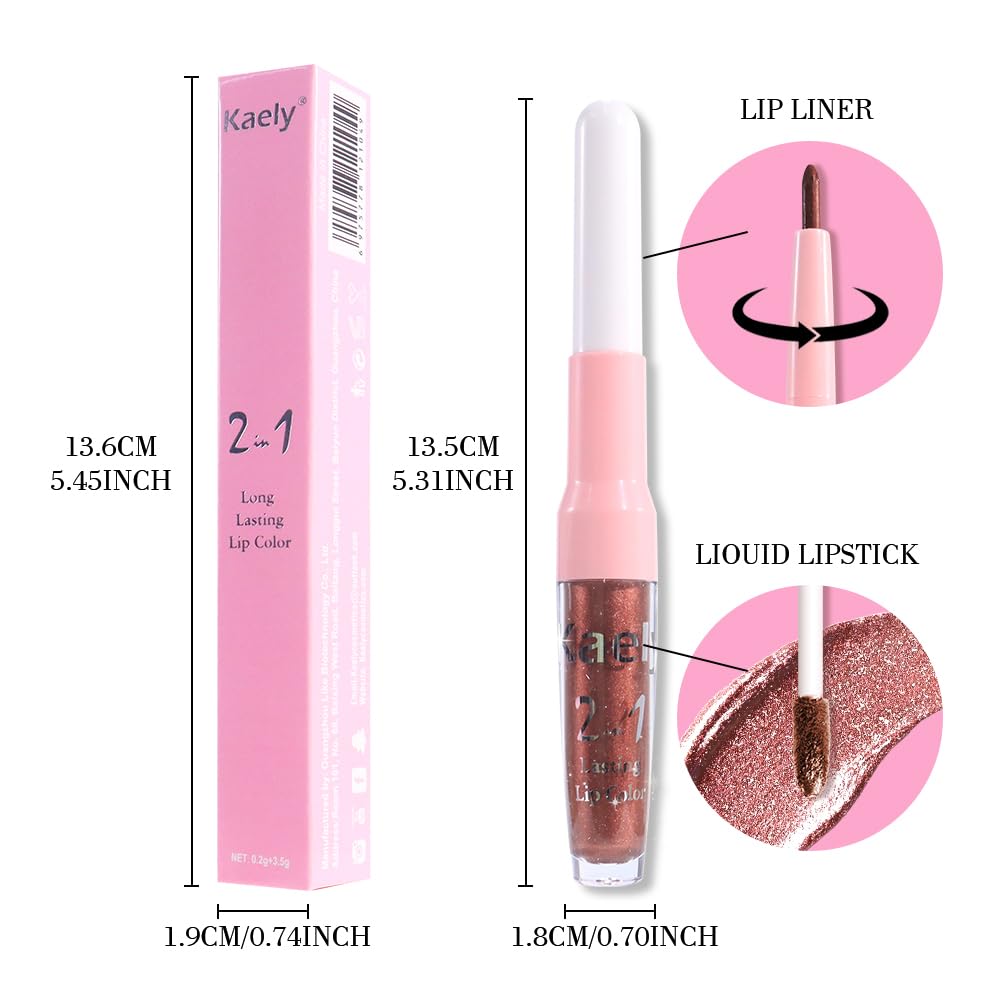 Kaely long-wear waterproof formula during wear test.