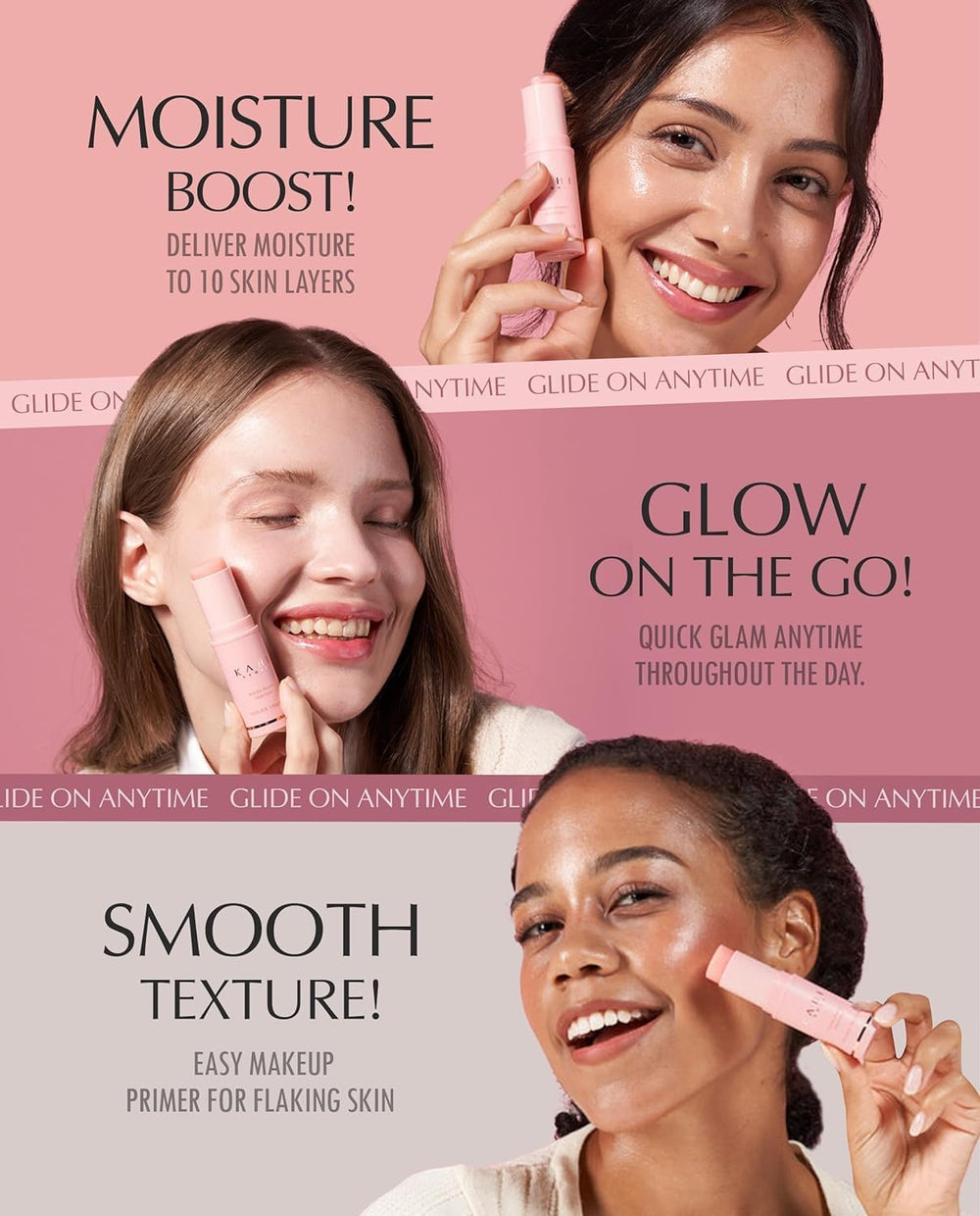 KAHI Wrinkle Bounce duo packaging emphasizes travel-friendly 2-pack.