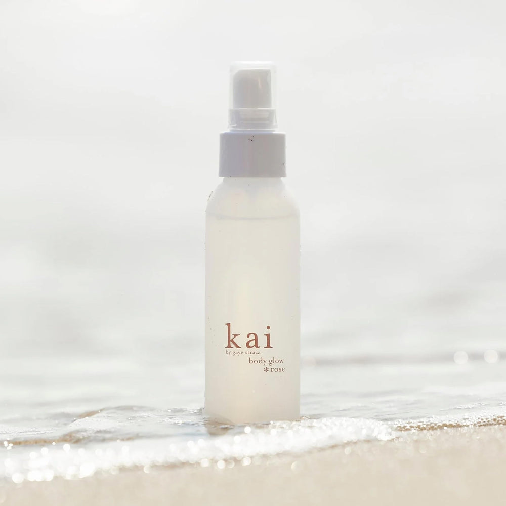 Kai Body Glow Rose aloe and cucumber blend refreshing skin