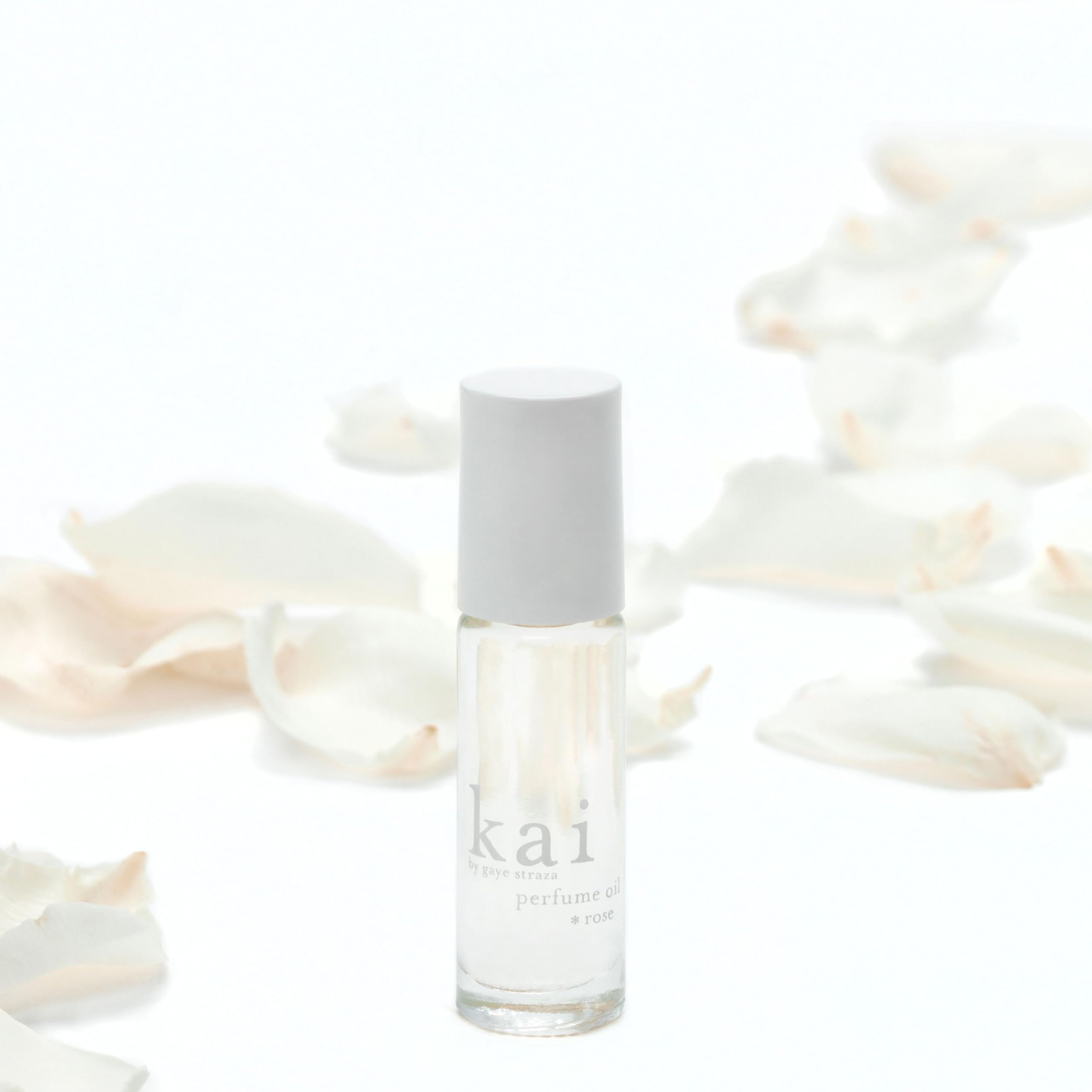 Kai perfume oil rose absolute layered with gardenia exotics for elegant evenings.