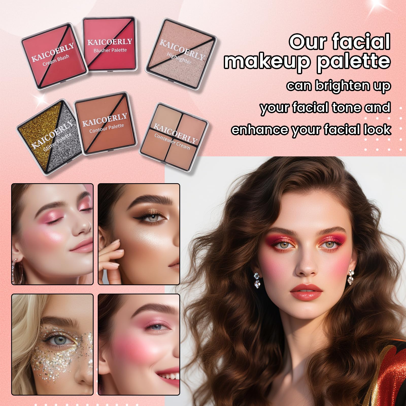 KAICOERLY Rainbow face primer creates a smooth base and longevity.