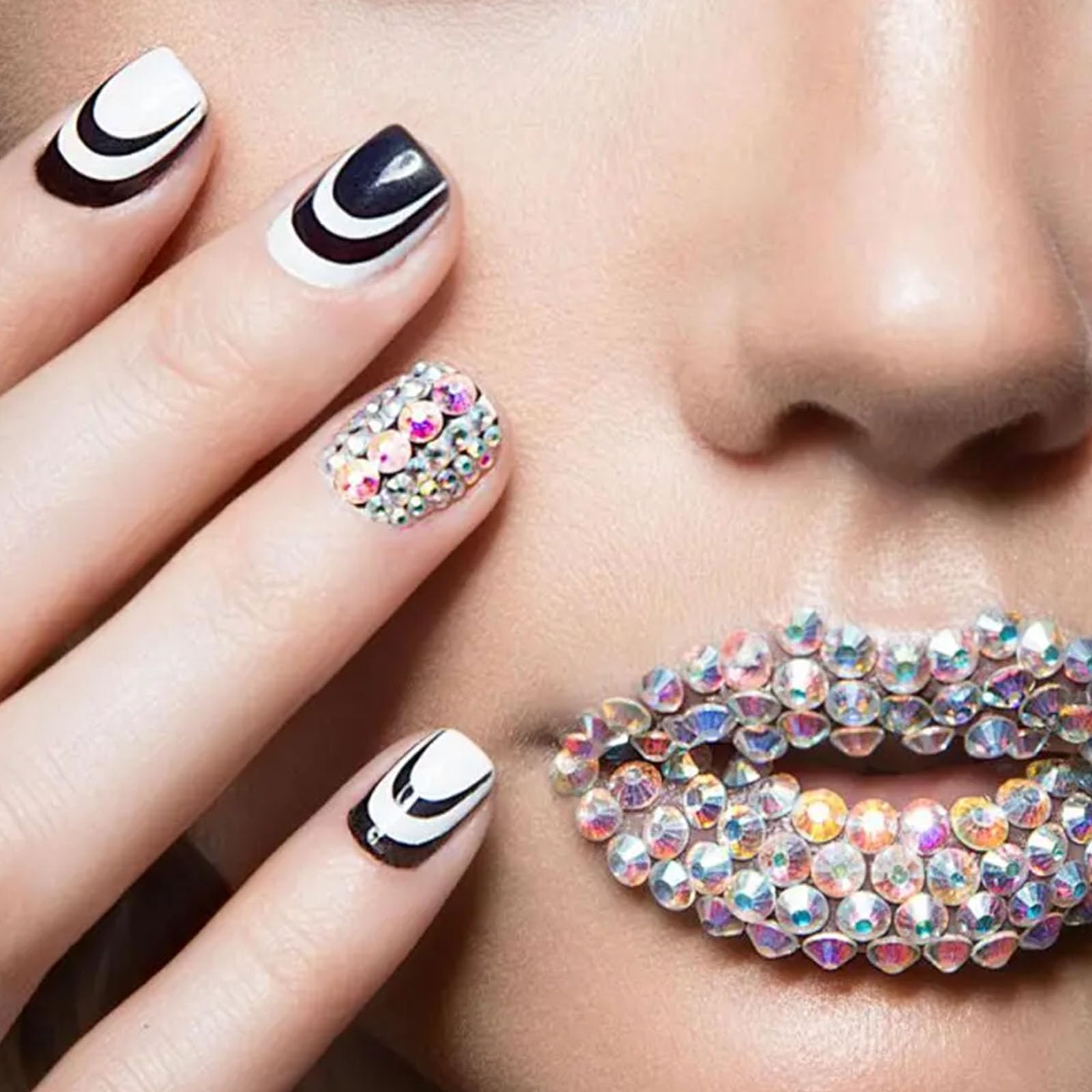 Kaipheiquan rhinestones kit suited for nails shoes bags and costumes expanding DIY possibilities
