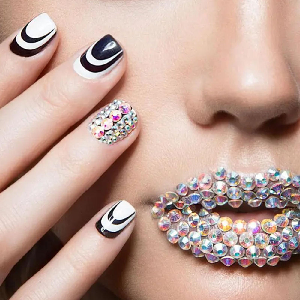 Kaipheiquan rhinestones kit suited for nails shoes bags and costumes expanding DIY possibilities