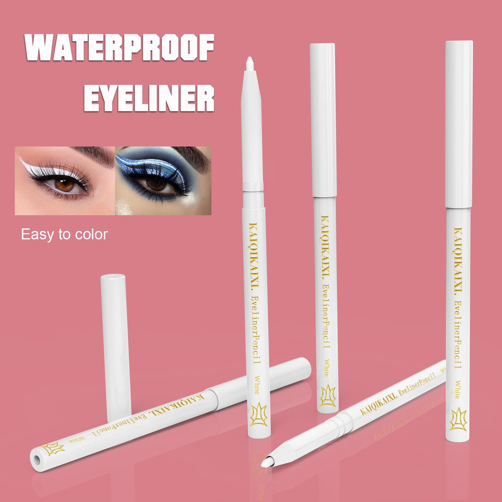 KAIQIKAIXI easy-glide mousse pencil; comfortable to use during on-the-go routines.