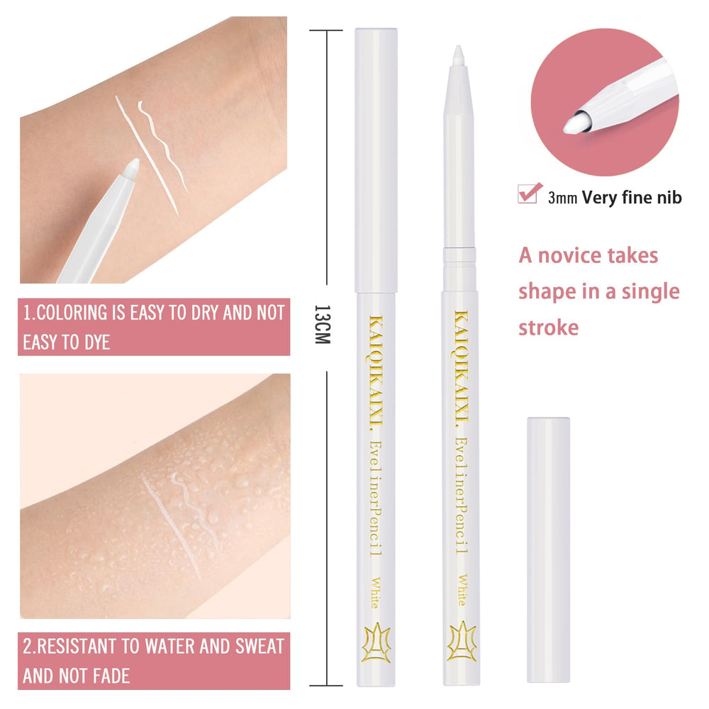 KAIQIKAIXI rotatable pencil; effortless tip exposure for clean, crisp lines.