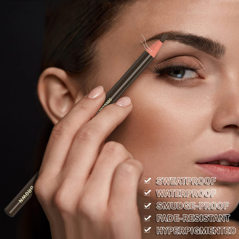 KAIQIKAIXI soft brush strokes deliver natural brow look without harsh lines.