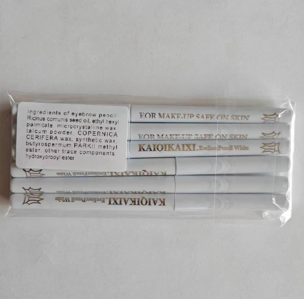 KAIQIKAIXI travel-pack pencils; compact kit for quick touch-ups anywhere.