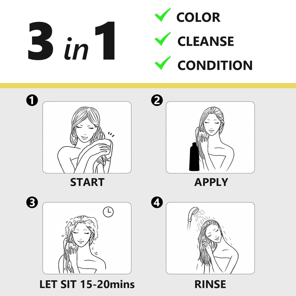 KAISASA all hair types image—even dye coverage for diverse textures.
