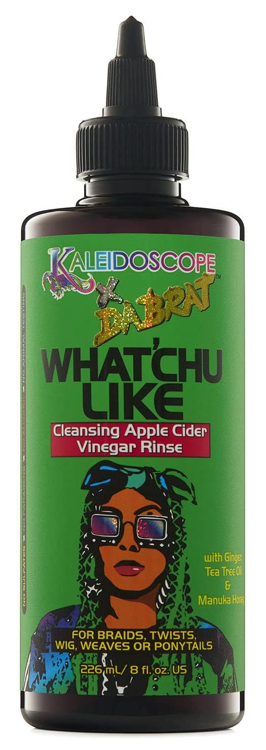 Kaleidoscope Miracle Drops Whatchu Like cleansing rinse bottle pour for refreshing scalp cleanse