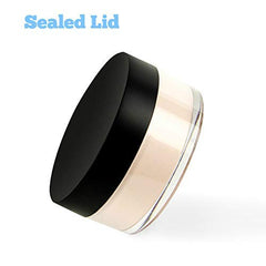 Kalevel transparent body shows powder level at a glance for travel.