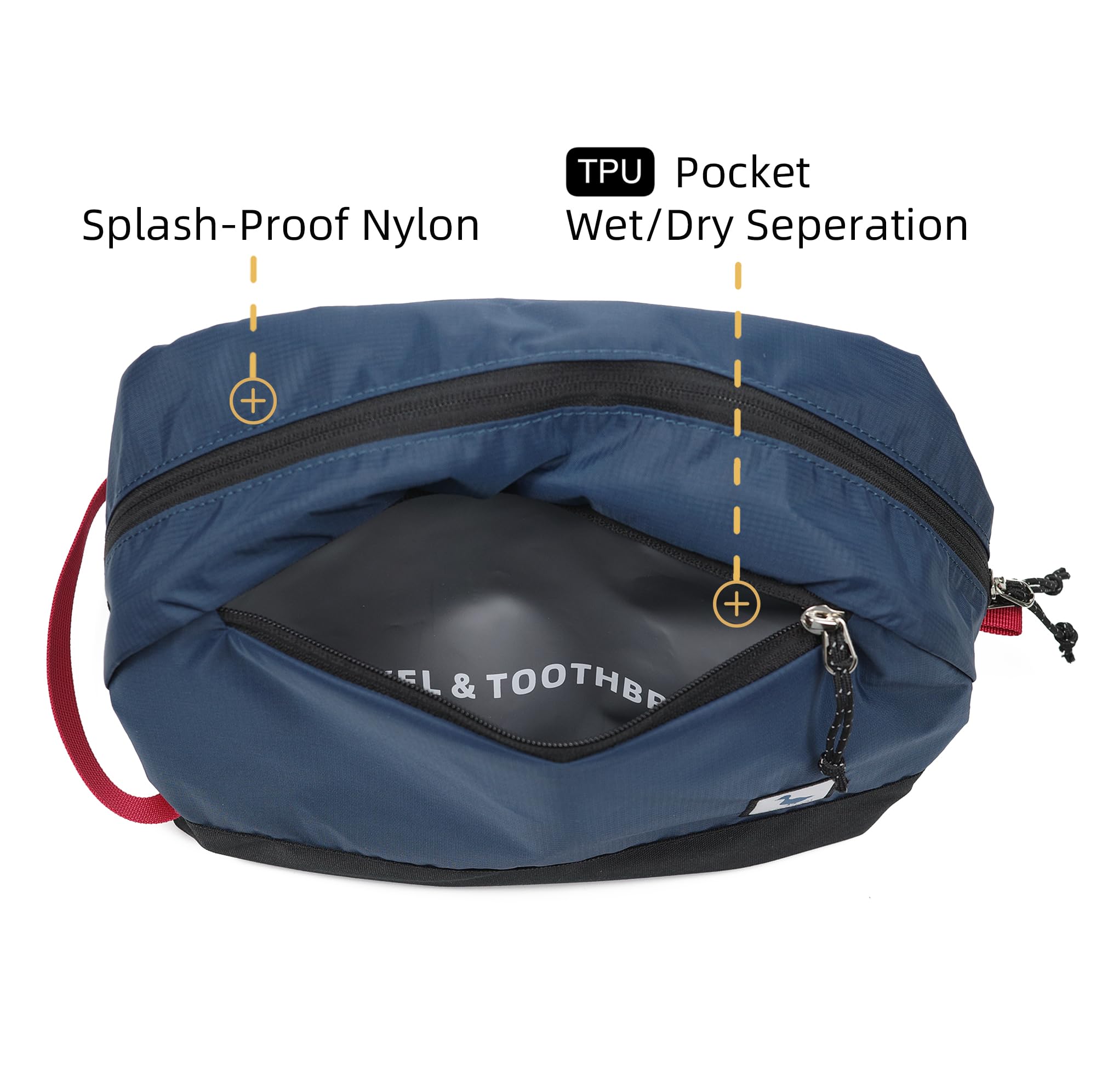 Kalgoteal zipper detail emphasizes durable two-way zippers