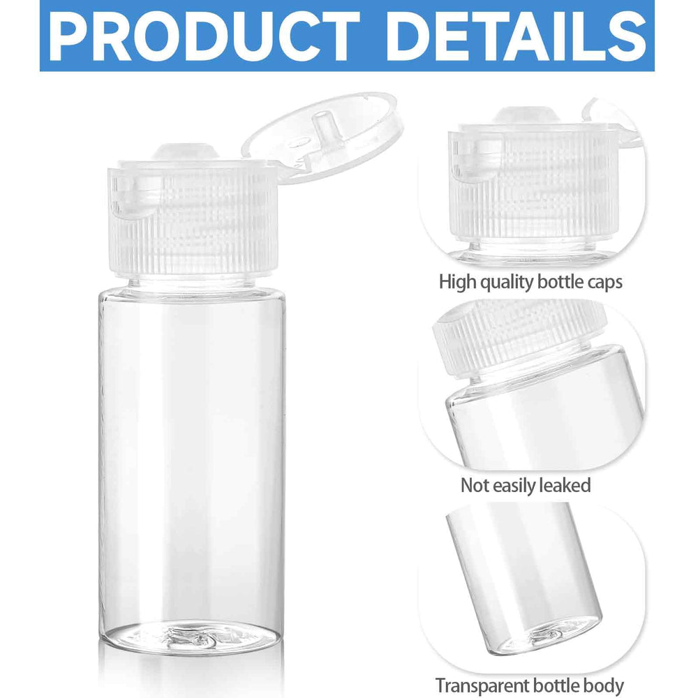 Kalione leak-proof travel bottles feature secure caps for reliable packing.