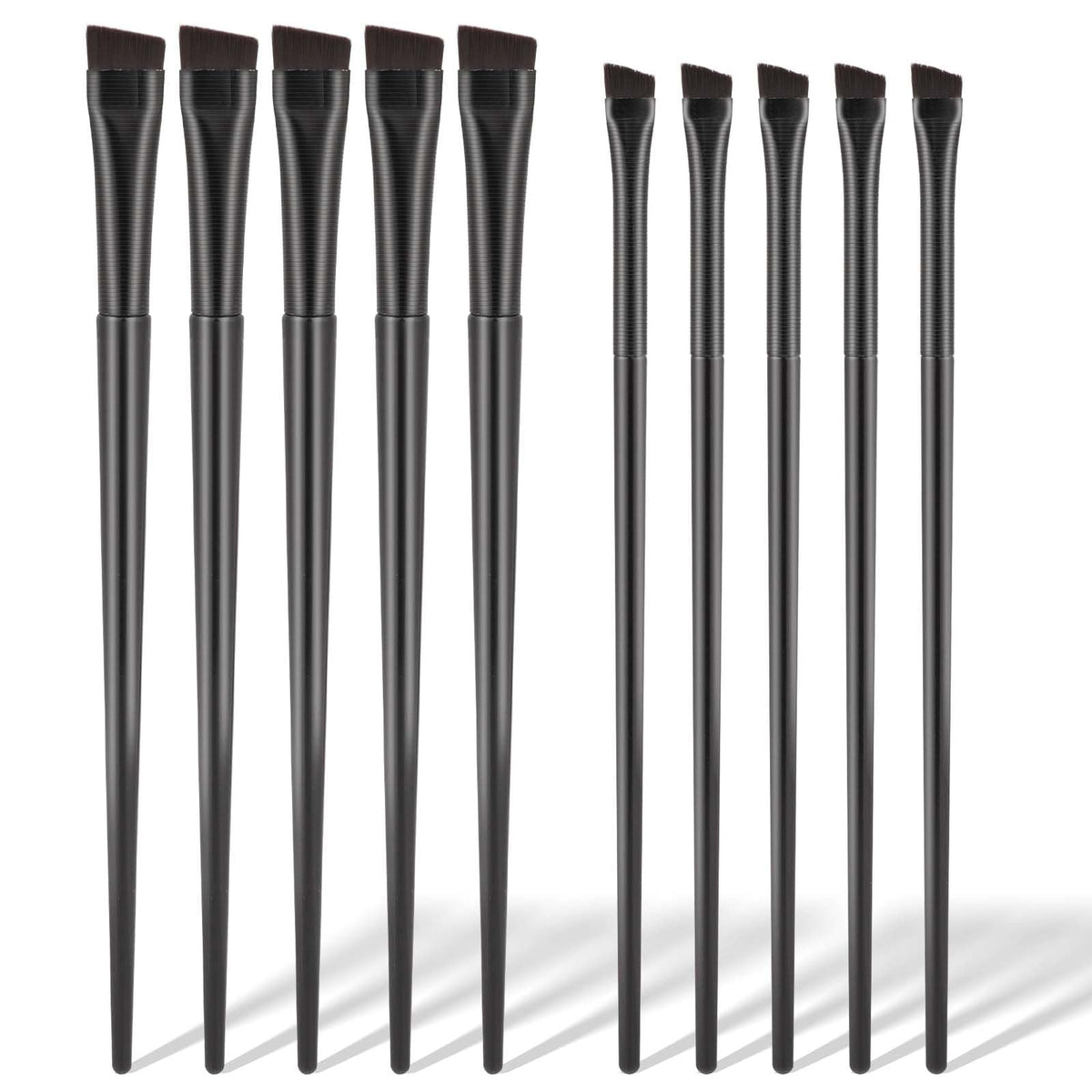 Kalione packaging view of the angled eyebrow brush set for quick daily makeup routines