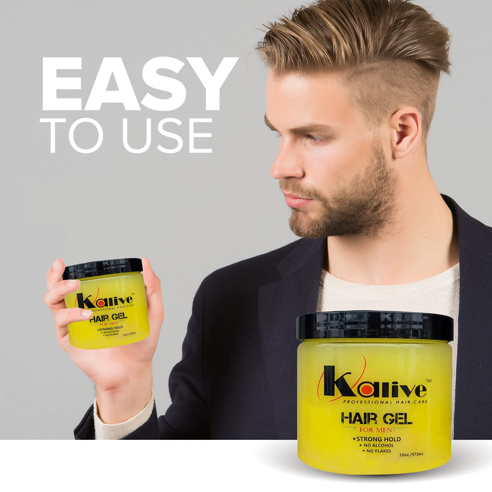 KALIVE 2 STYLE water-soluble formula allows easy reshaping