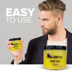 KALIVE 2 STYLE water-soluble formula allows easy reshaping