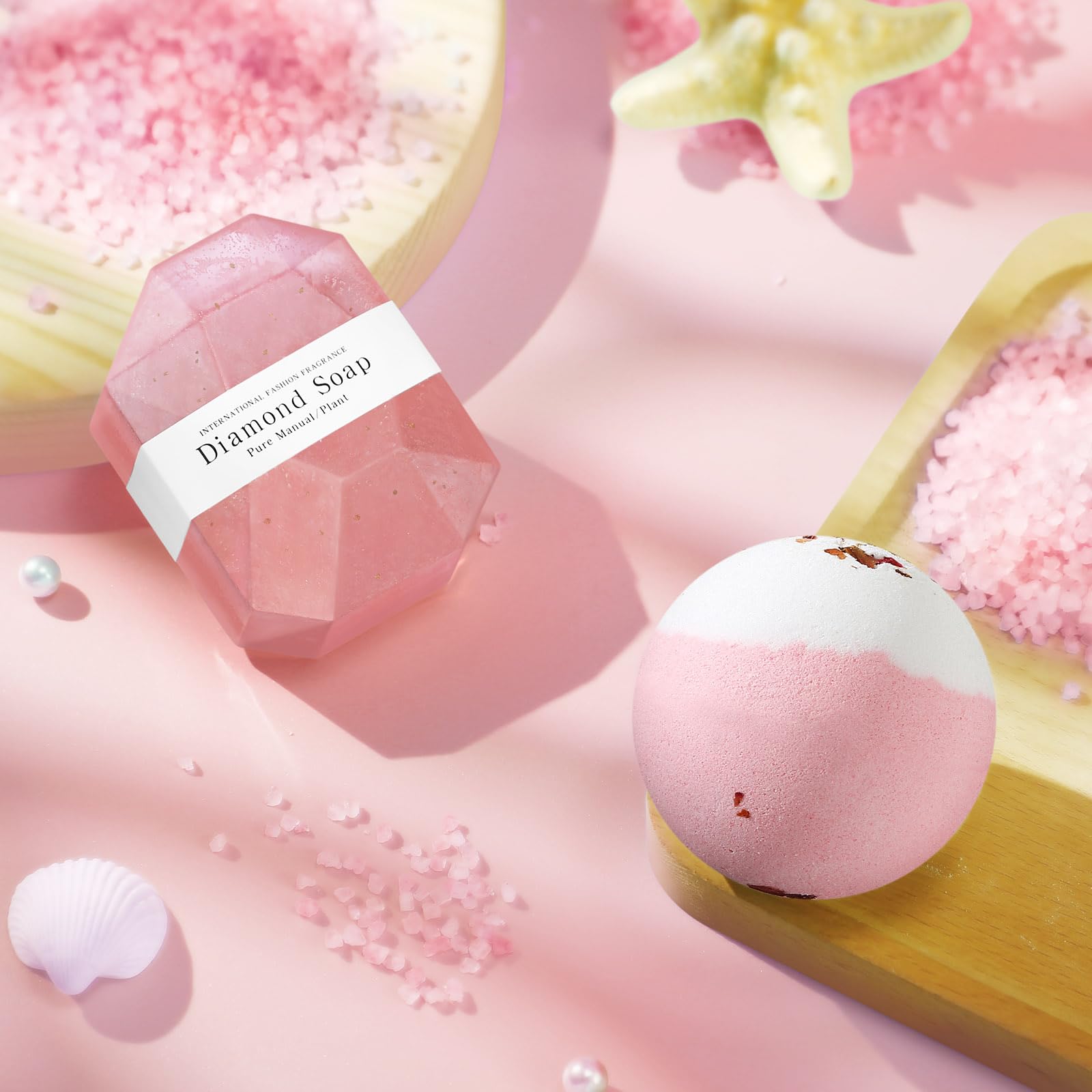 Kalokey diamond soap for gentle cleansing