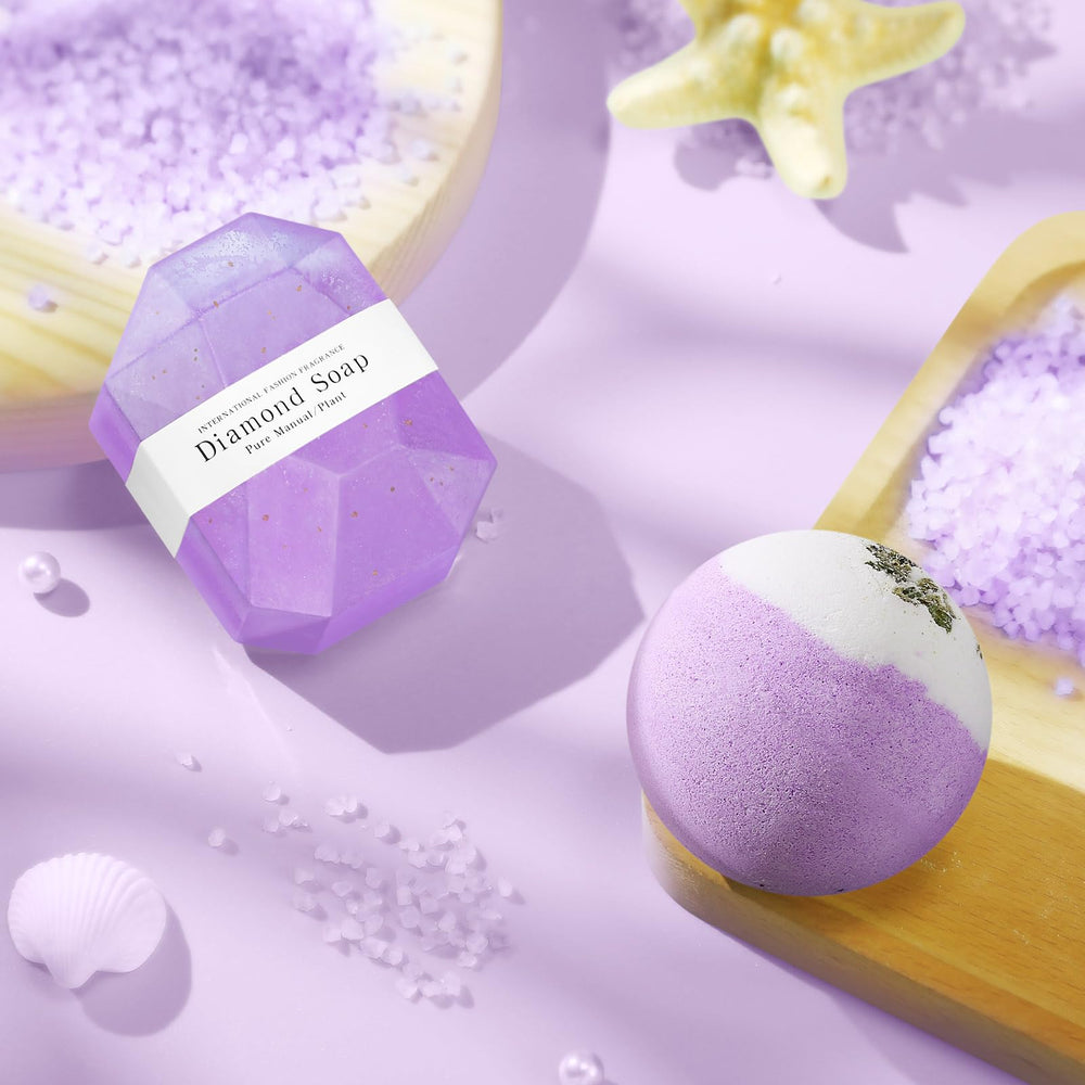 Kalokey diamond soap for gentle cleansing and luxurious feel.