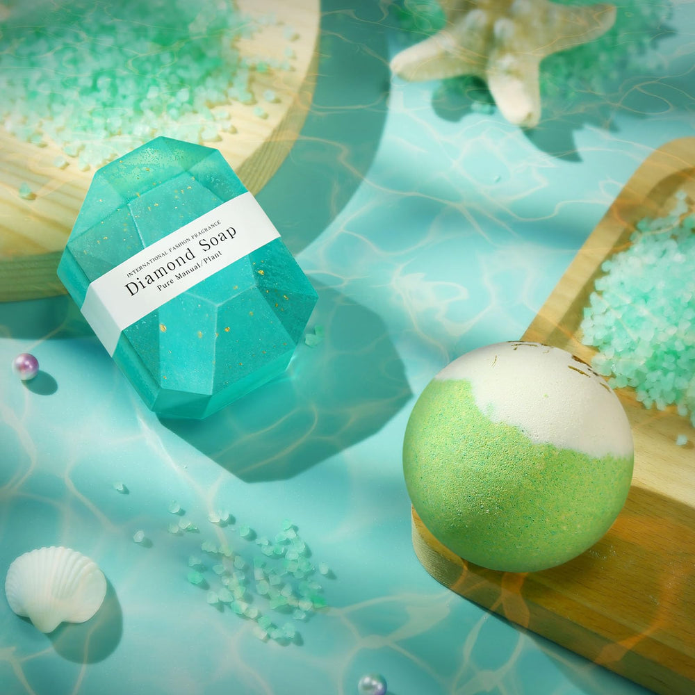 Kalokey Diamond Soap provides luxurious cleansing with a soft touch