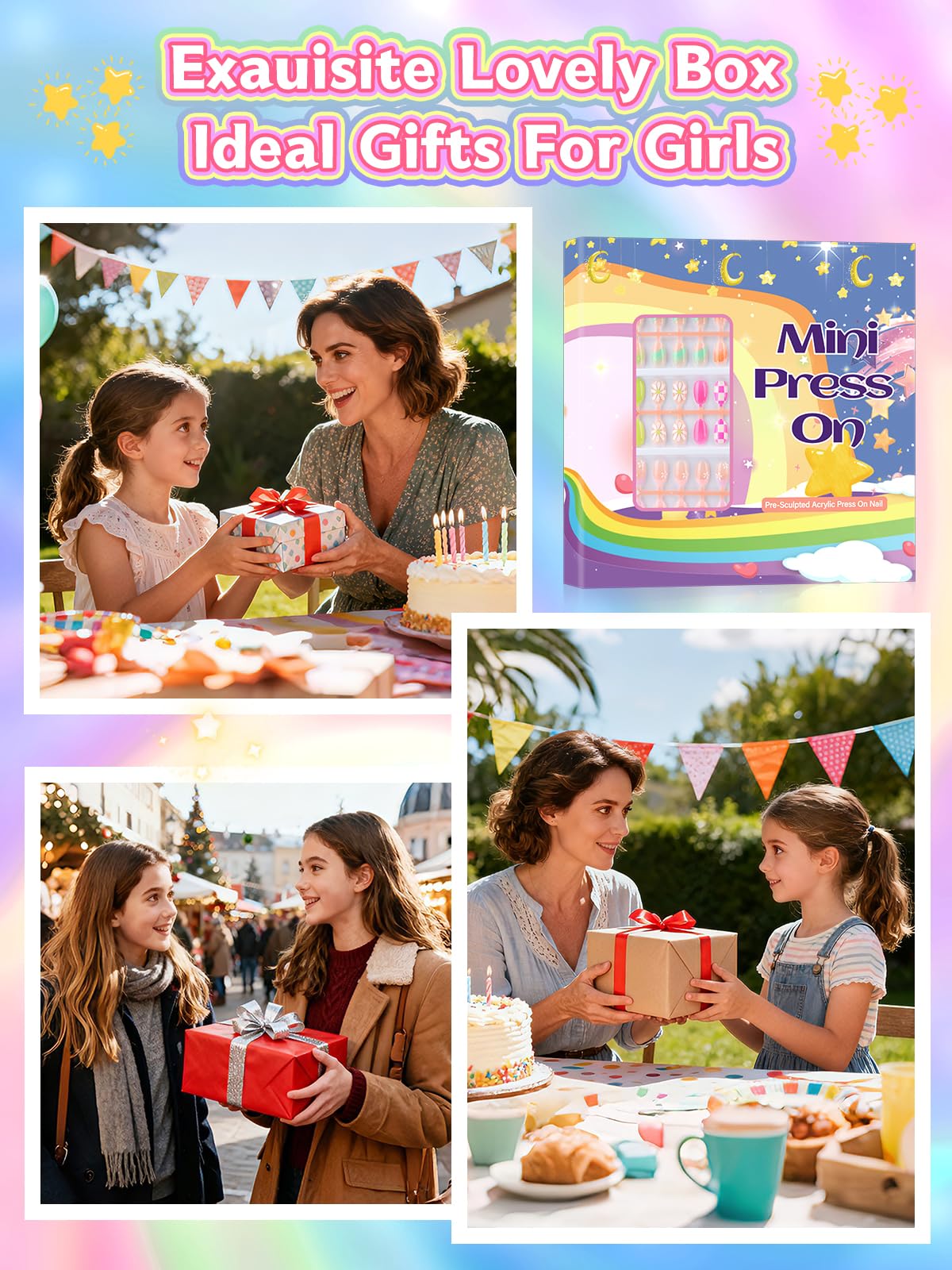 Kalolary kids nail kit makes a thoughtful, creative gift.