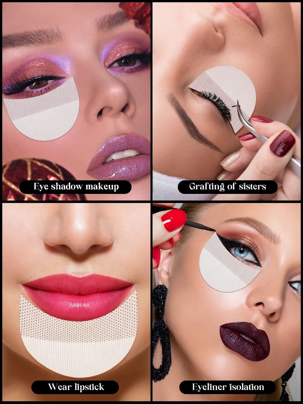 Kalolary diseño en media luna para un contorno de ojo más definido y preciso.