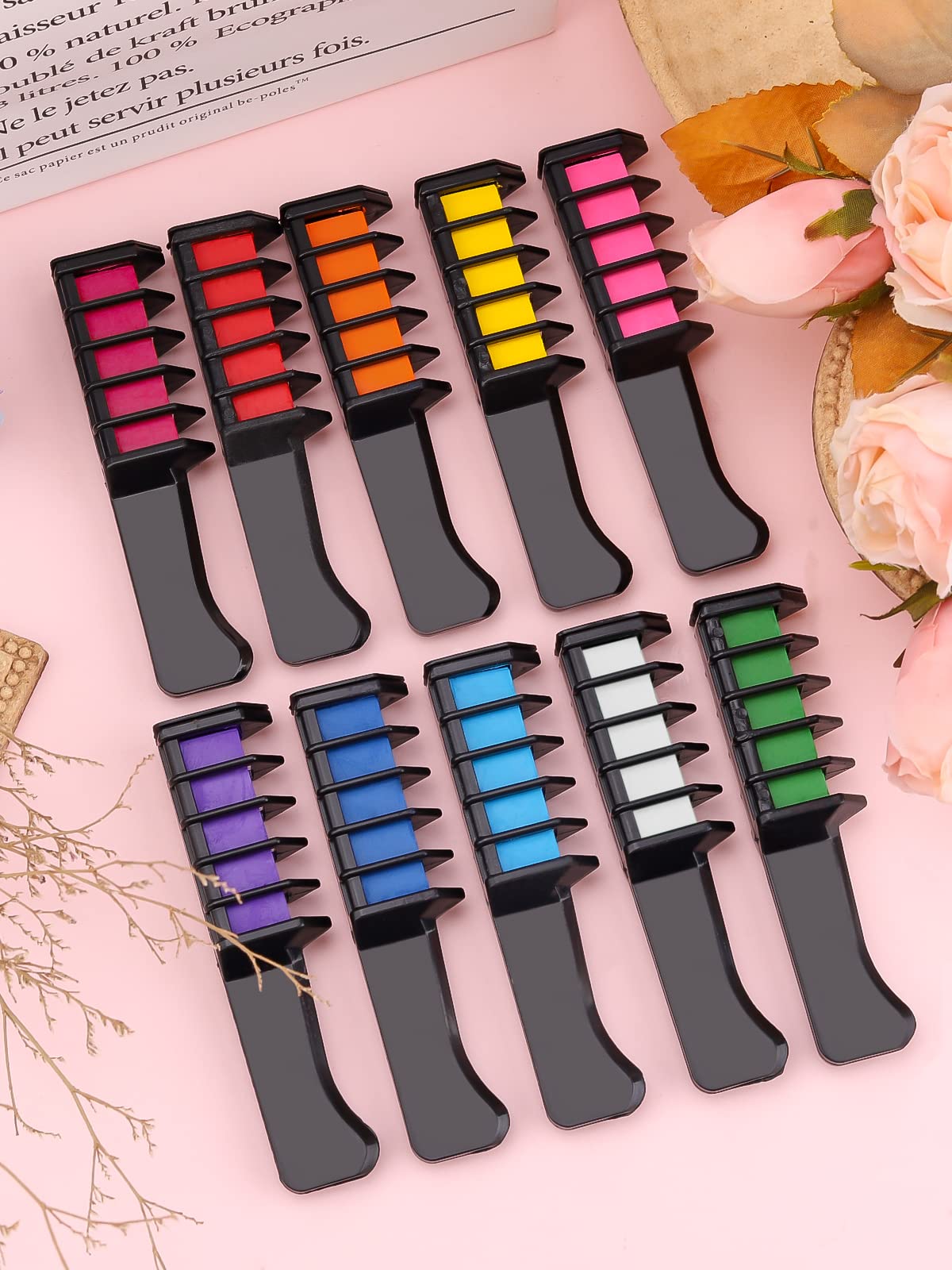 Kalolary chalks used for dress-up, party, and cosplay looks.