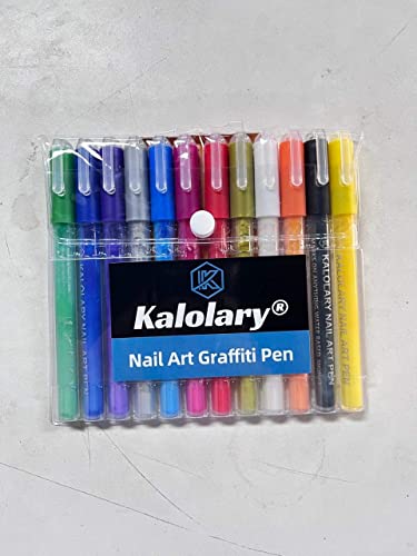Kalolary pen tip press to release ink for smooth flow